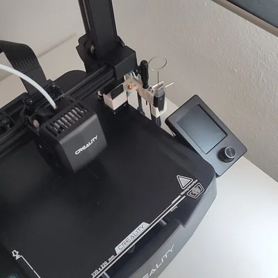 Khay Gắn Dụng Cụ Gọn Gàng Cho Máy In 3D Ender 3 V3 SE