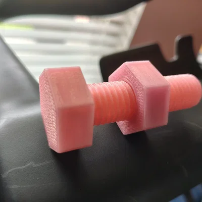 Bộ bulông và đai ốc 3/4-10 UN 2B thiết kế cho in 3D