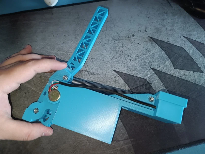 Phanh tay Sim Racing cho Fanatec Base (DIY Fanatec Clubsport Handbrake v2) - Image 2