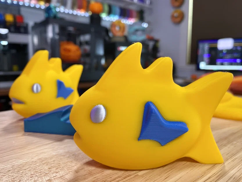 Mô hình Cá (Fish) - Đồ chơi in 3D không cần support - Image 4