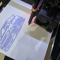 Giá Đỡ Bút Vẽ (Pen Plotter) Cho Ender 3 V2 Dùng Sprite Extruder - Thumbnail 1