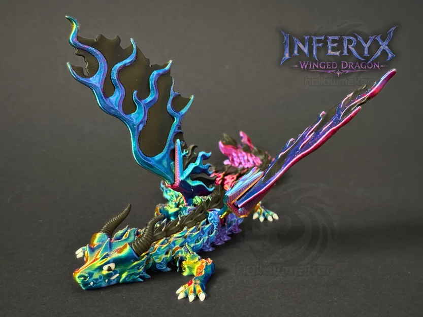 Inferyx - Rồng Lửa Có Cánh Khớp Nối Linh Hoạt - Image 10