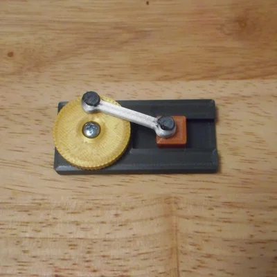 Mô hình đồ chơi cơ cấu trượt quay (Reciprocating Slide Fidget) 3D