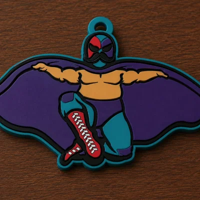 Mô hình mặt dây chuyền Luchadores Hill City Howlers độc đáo