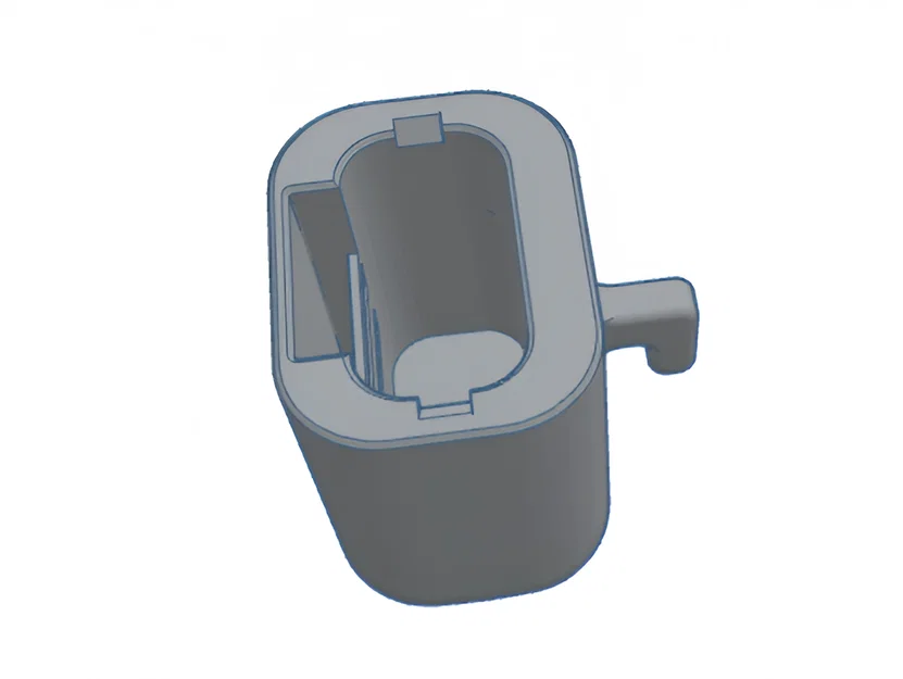 Ngàm gắn micro DJI Mic 2 cho bảng treo Ikea Skadis - Image 1