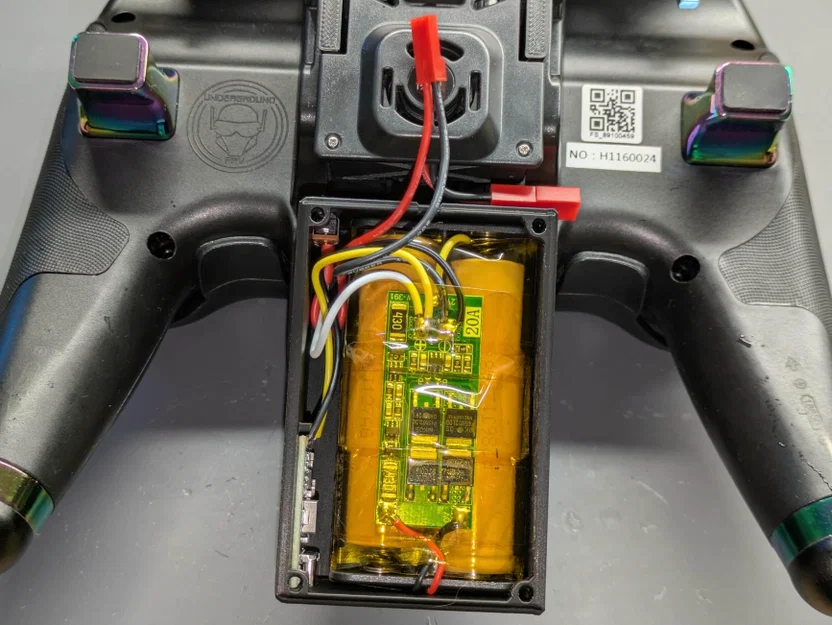 Bộ Gắn Pin Ngoài 2S 18650 Cho Flysky NV14 Nirvana - Image 4