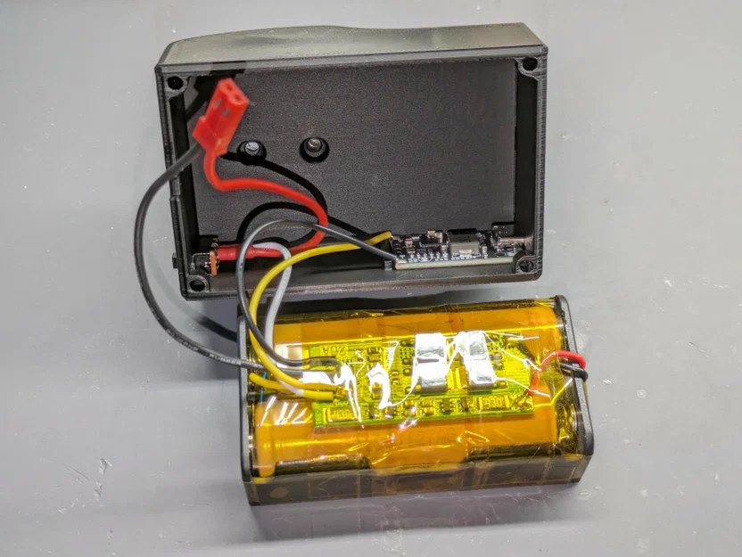 Bộ Gắn Pin Ngoài 2S 18650 Cho Flysky NV14 Nirvana - Image 8