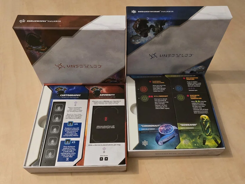 Khay 3D Insert Sắp Xếp Game Unsettled Scientific Fascinations - Image 1