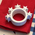 Vòng Giữ Khăn Ăn Hình Ngôi Sao (Star Napkin Ring) - Thumbnail 1