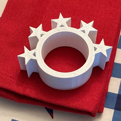 Vòng Giữ Khăn Ăn Hình Ngôi Sao (Star Napkin Ring)