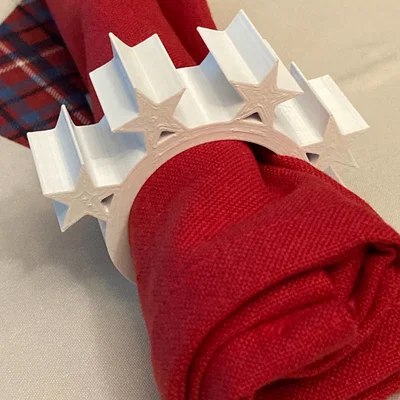 Vòng Giữ Khăn Ăn Hình Ngôi Sao (Star Napkin Ring)
