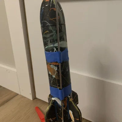 Mô hình tên lửa C6-5 Rocket: Hướng dẫn in 3D chi tiết