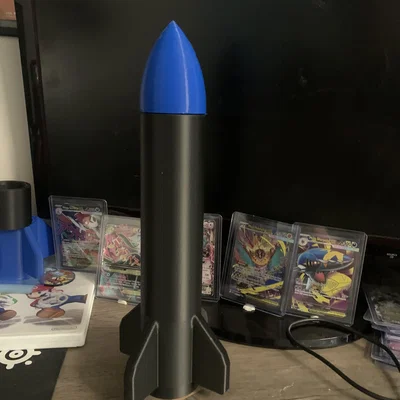 Mô hình tên lửa C6-5 Rocket: Hướng dẫn in 3D chi tiết
