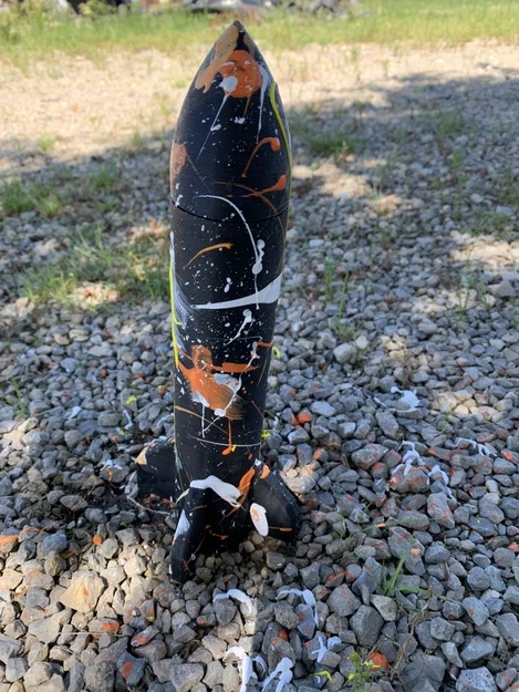 Mô hình tên lửa C6-5 Rocket: Hướng dẫn in 3D chi tiết - Image 3