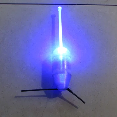 Phao Câu Cá In 3D Phát Sáng Cho Cá Mè & Cá Săn Mồi