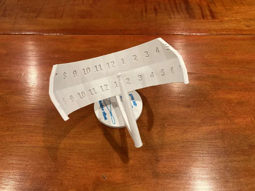 Đồng hồ mặt trời xích đạo tùy chỉnh (Custom equatorial sundial) - Image 3