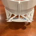 Đồng hồ mặt trời xích đạo tùy chỉnh (Custom equatorial sundial) - Thumbnail 4