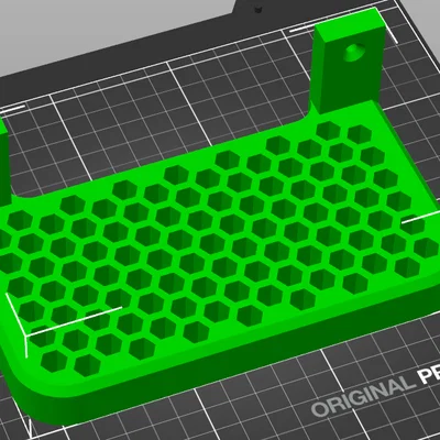 Giá treo tua vít họa tiết tổ ong 3D - Giải pháp sắp xếp gọn gàng