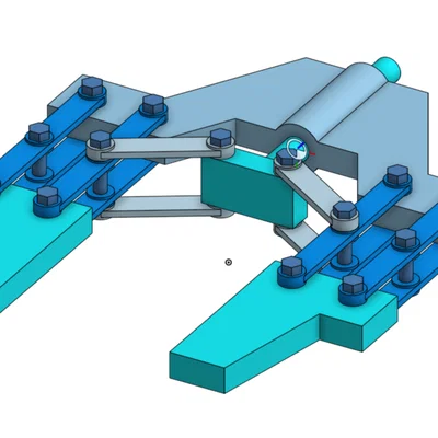 Robot Gripper - Mô hình tay kẹp robot cơ khí