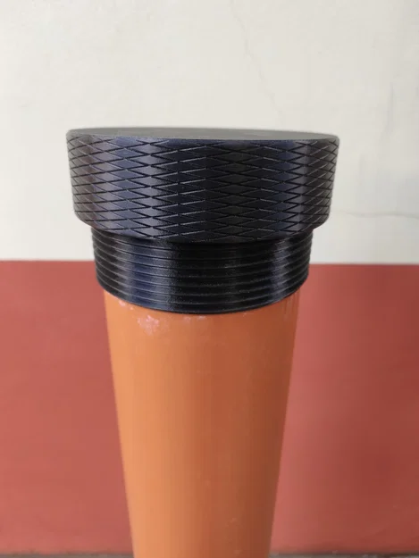Đầu bịt ren KGEM 160mm - Phụ kiện in 3D cho ống thoát nước - Image 2