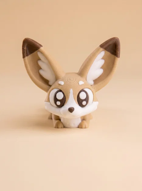 Cáo Fennec Khớp Nối (Flexi Fennec Fox) - Đồ chơi/Móc khóa - Image 4