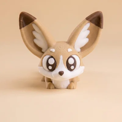 Cáo Fennec Khớp Nối (Flexi Fennec Fox) - Đồ chơi/Móc khóa