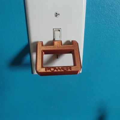 Ốp công tắc điện phong cách công nghiệp (Breaker switch cover)