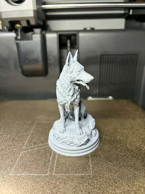 Tượng Chó Berger (German Shepherd) – Mô hình điêu khắc chân thực - Image 5