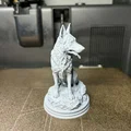 Tượng Chó Berger (German Shepherd) – Mô hình điêu khắc chân thực - Thumbnail 5
