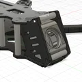 Ngàm gắn lens DJI O4 cho khung Jeno 5 inch - Thiết kế không ốc vít - Thumbnail 1