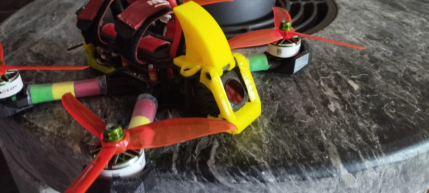 Ngàm gắn lens DJI O4 cho khung Jeno 5 inch - Thiết kế không ốc vít - Image 3