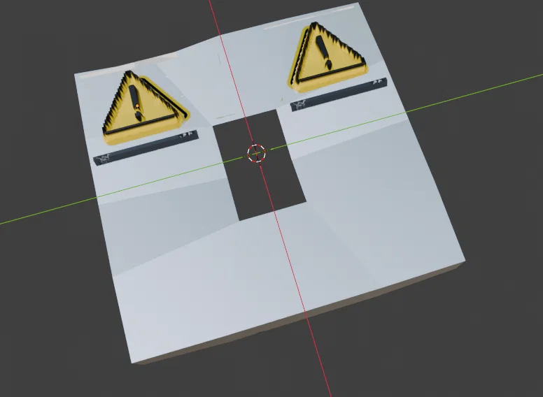 Nắp Đậy Nút Nhấn Cảnh Báo (Caution Button Cover) - In 3D An Toàn - Image 1