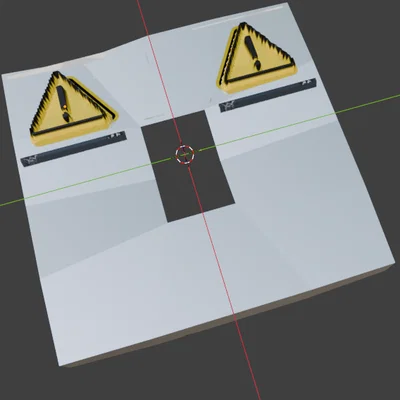 Nắp Đậy Nút Nhấn Cảnh Báo (Caution Button Cover) - In 3D An Toàn