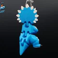 Mô hình Khủng long nhí Triceraptor có khớp cử động (Print-in-Place) - Thumbnail 7