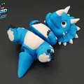 Mô hình Khủng long nhí Triceraptor có khớp cử động (Print-in-Place) - Thumbnail 8