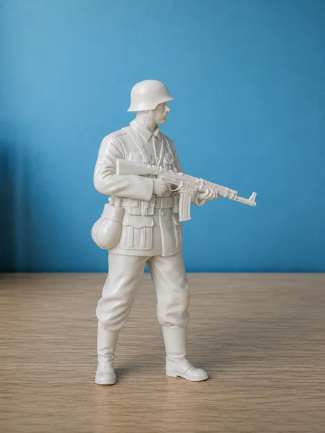 Người lính bộ binh WWII – Mô hình quân sự chi tiết - Image 4