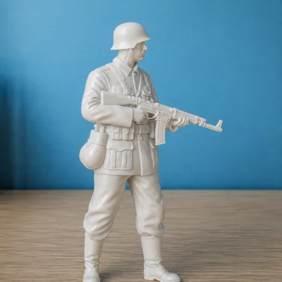 Người lính bộ binh WWII – Mô hình quân sự chi tiết