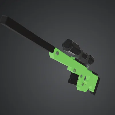 Mô hình Roblox Rivals Pixel Sniper Skin