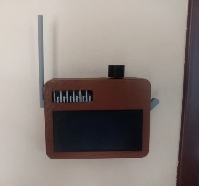 Nắp công tắc đèn phong cách Radio cổ điển - Image 1