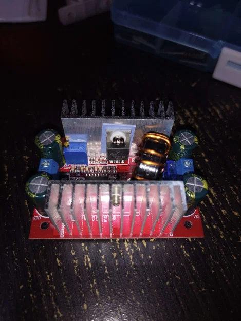 Mô hình thiết kế vỏ hộp cho mạch tăng áp Step up Buck converter 400W - Image 2