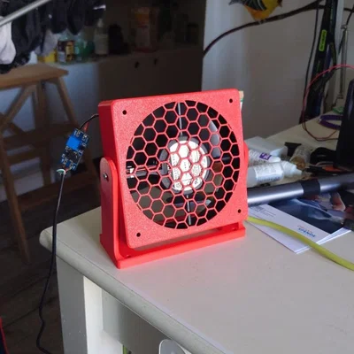 Quạt để bàn 120mm tự chế (DIY)