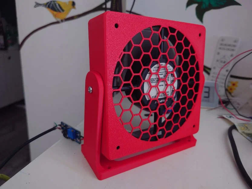 Quạt để bàn 120mm tự chế (DIY) - Image 2