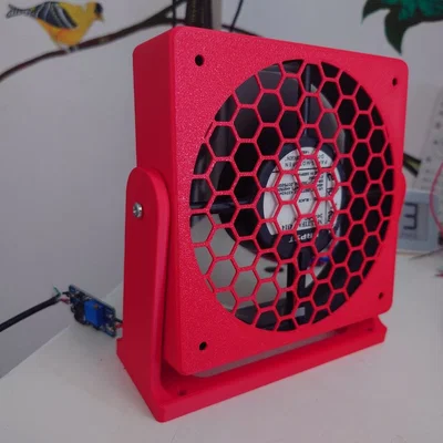 Quạt để bàn 120mm tự chế (DIY)