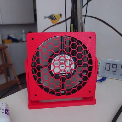Quạt để bàn 120mm tự chế (DIY)