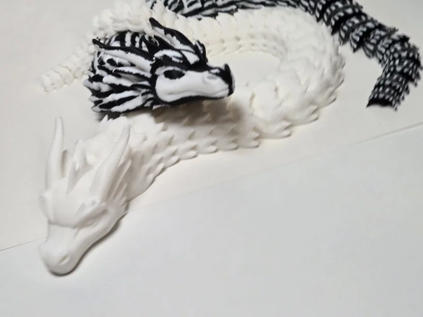 Mô hình rồng khớp nối Articulated Dragon - Carbon Crust in 3D - Image 6