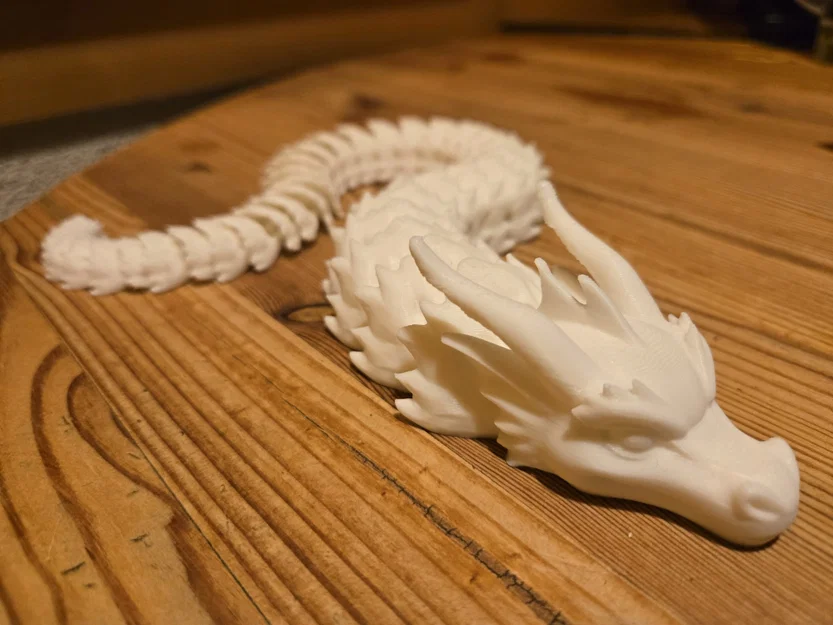 Mô hình rồng khớp nối Articulated Dragon - Carbon Crust in 3D - Image 9