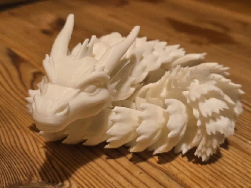 Mô hình rồng khớp nối Articulated Dragon - Carbon Crust in 3D - Image 12