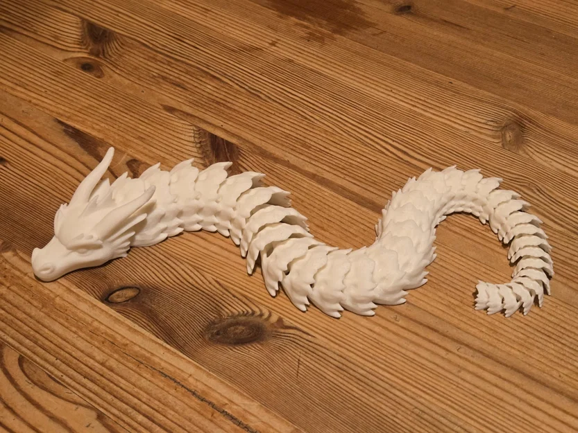Mô hình rồng khớp nối Articulated Dragon - Carbon Crust in 3D - Image 14