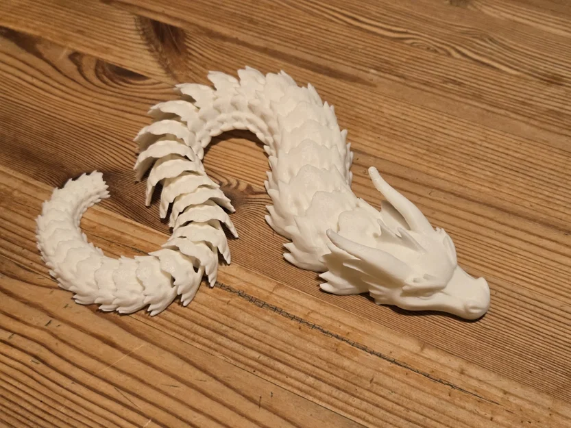 Mô hình rồng khớp nối Articulated Dragon - Carbon Crust in 3D - Image 15