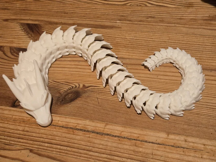 Mô hình rồng khớp nối Articulated Dragon - Carbon Crust in 3D - Image 16